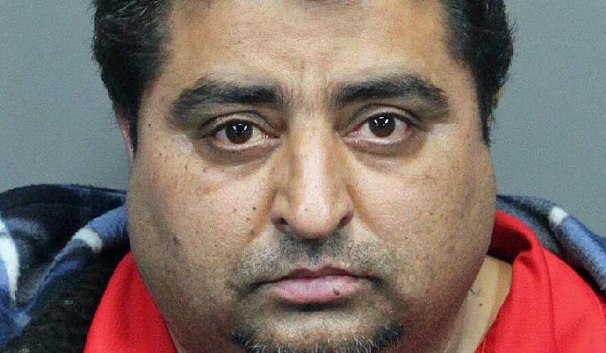 This undated photo provided by the Washoe County Sheriff's Office shows Balwinder Singh, an India citizen who received asylum in the U.S. and lived in northern Nevada until his arrest in December 2013. Singh pleaded guilty Tuesday, Nov. 29, 2016, in U.S. District Court in Reno to conspiring to plot terror strikes in the Punjab region of his home country on the border with Pakistan. (Washoe County Sheriff's Office via AP)