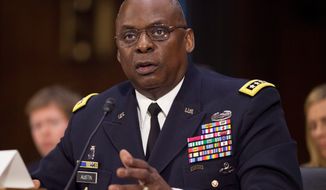 Military intelligence officers under Gen. Lloyd Austin &quot;instituted various organizational and process changes that negatively affected the quality and timeliness of intelligence production,&quot; a task force has reported. (Associated Press)