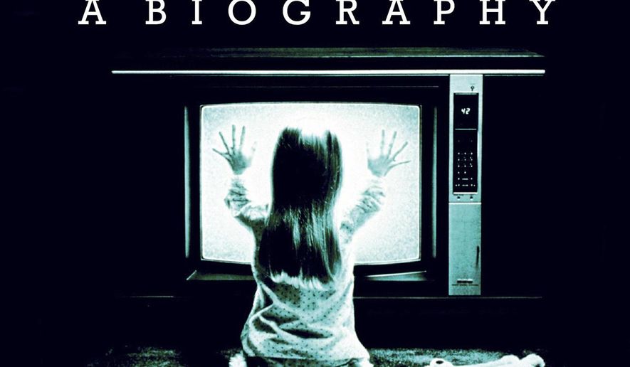 This cover image released by Thames & Hudson shows, "Television: A Biography," by David Thomson. (Thames & Hudson via AP)