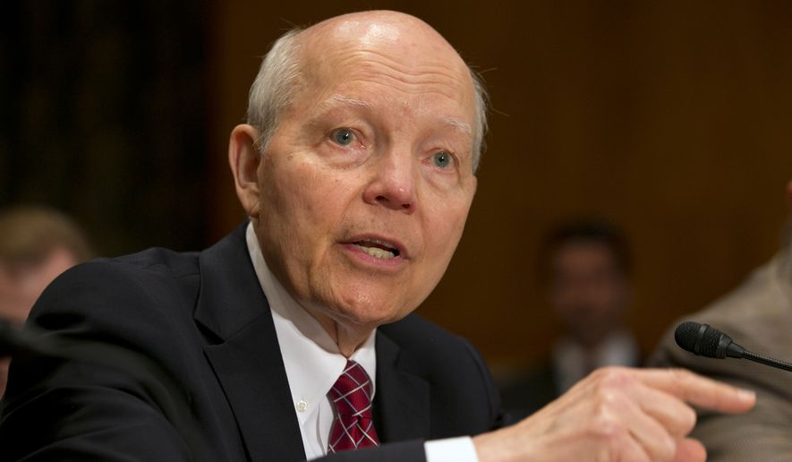 Conservatives had pushed for impeachment, saying John Koskinen cannot be allowed to get away with having misled Congress into the investigation into the IRS tea party targeting. (Associated Press)