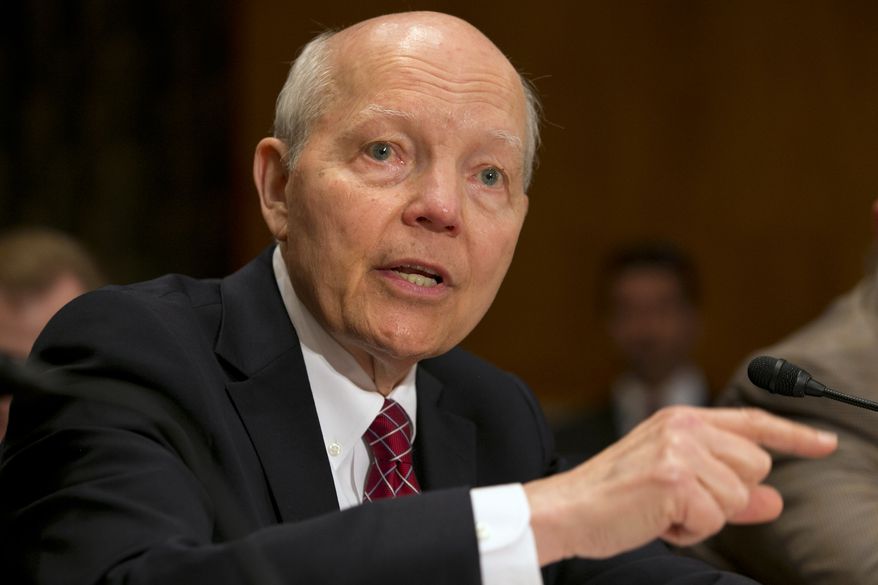 Conservatives had pushed for impeachment, saying John Koskinen cannot be allowed to get away with having misled Congress into the investigation into the IRS tea party targeting. (Associated Press)