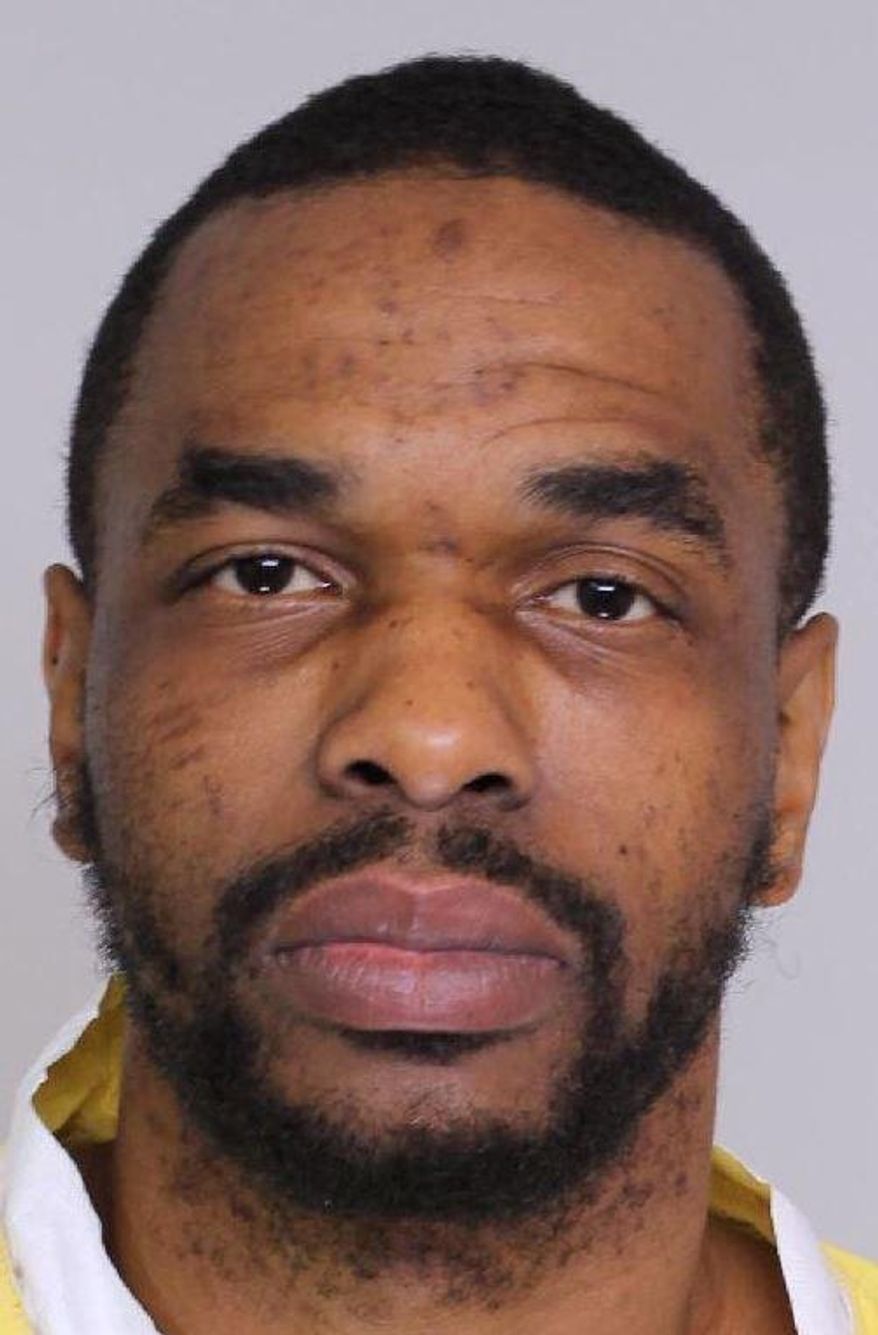 This undated photo released by the Hudson County Prosecutor's Office shows Kevin Hodges, accused of fatally stabbing his mother and grandmother in their Jersey City home on Monday, Dec. 5, 2016. Hodges is facing murder charges along with a weapons counts stemming from the attack. But authorities haven't said what provoked the incident. (Hudson County Prosecutor's Office via AP)