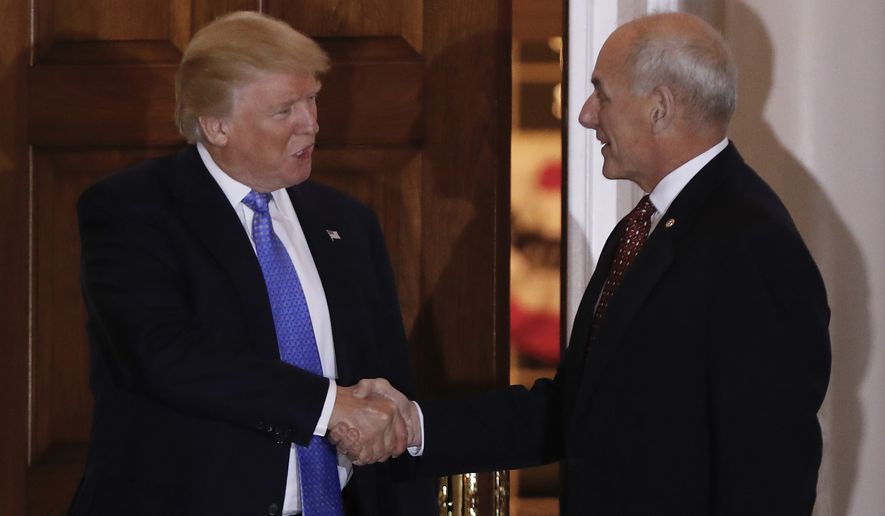 Retired Marine Gen. John Kelly drew the attention of President-elect Donald Trump&#x27;s aides after insightful testimony to Congress identifying the southwestern border as a national security problem. (Associated Press)