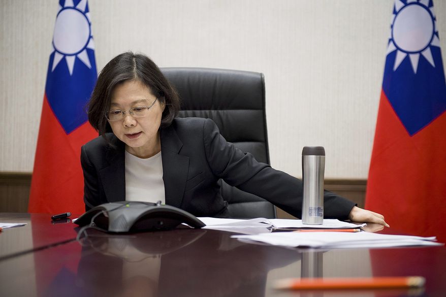 President-elect Donald Trump having spoken with Taiwan President Tsai Ing-wen, thus going against America's firmly established "One China" policy, is stoking fears that Mr. Trump may apply a "madman" approach in order to intimidate Asian leaders. (Associated Press)