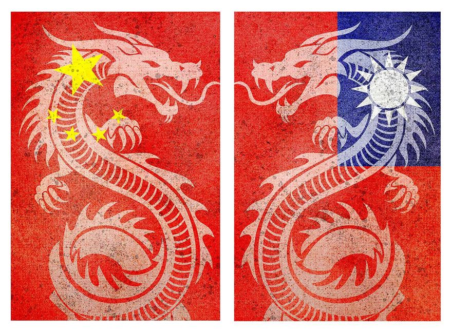 One China, Two Chinas Illustration by Greg Groesch/The Washington Times