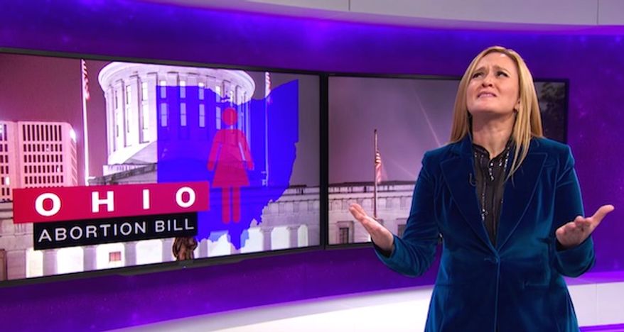 "Full Frontal" host Samantha Bee joked on Monday, Dec. 12, 2016, that pro-life advocates make any developing child seem to be a "fully baked pageant baby." (YouTube, Full Frontal)
