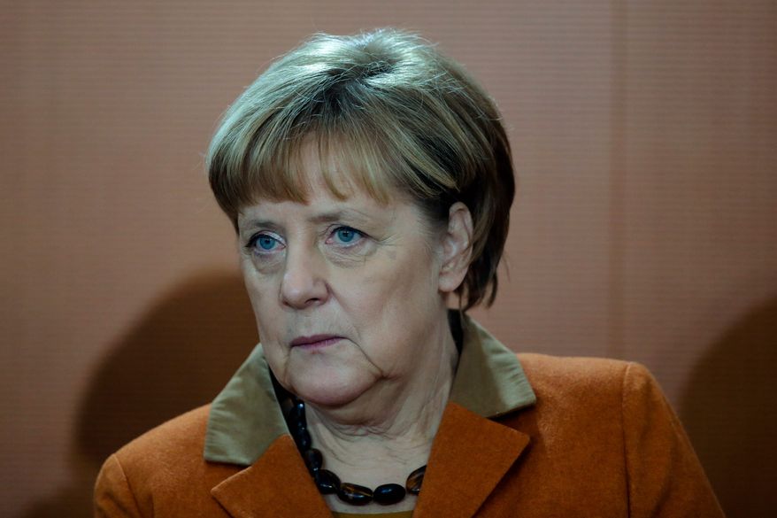 Angela Merkel will run for her fourth term as chancellor next fall, but her once-enduring popularity has waned since she decided to accept 1 million refugees into Germany. (Associated Press)