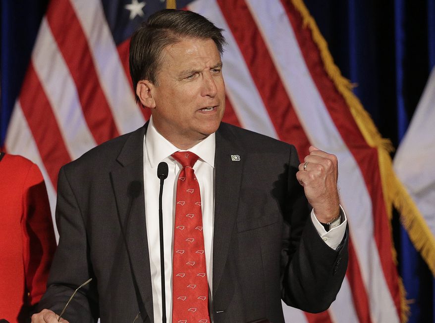 North Carolina Gov. Pat McCrory had called a special session to repeal HB2, which had required that public facilities such as bathroom and locker rooms be segregated according to biological sex, rather than gender identity. (Associated Press)