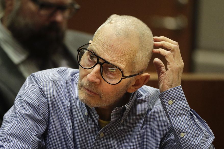 Real estate heir Robert Durst sits in a courtroom during a hearing Wednesday, Dec. 21, 2016, in Los Angeles. (AP Photo/Jae C. Hong, Pool)