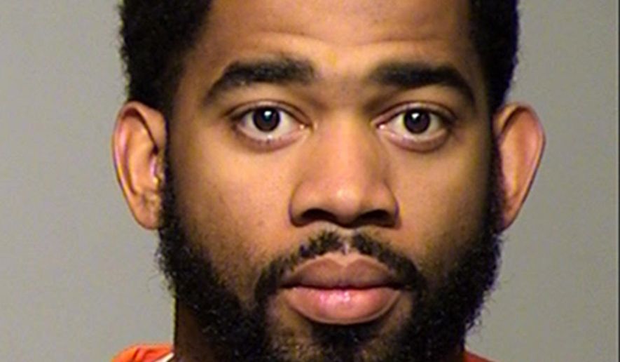 ADVANCE FOR USE SATURDAY, DEC. 24 - FILE - This file photo provided by the Milwaukee County Sheriff's Office shows Milwaukee police officer Dominique Heaggan-Brown. In August, a north side Milwaukee neighborhood erupted in violence following the police shooting of a young black man, Sylville Smith. Smith's death was the match that lit two nights of violence which left eight businesses burned, other properties looted and several officers and civilians injured. In a rare move, the officer that killed Smith, Dominique Heaggan-Brown, was charged in December with first-degree reckless homicide. (Milwaukee County Sheriff's Office via AP, File)