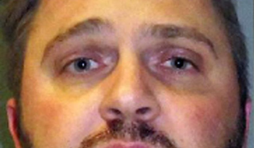 This Thursday, Dec. 22, 2016, released by the Garfield County, Colo., Sheriff’s Office shows Craig Vandewege who was arrested in Colorado on capital murder charges for the slayings last week of his wife and their 3-month-old son at their Texas home. Fort Worth authorities say the 35-year-old Vandewege was pulled over for a traffic stop in Glenwood Springs, Colo., after police received a call Wednesday night, Dec. 21, that a man at a convenience store was talking about a murder. (Garfield County, Colo., Sheriff’s Office via AP)