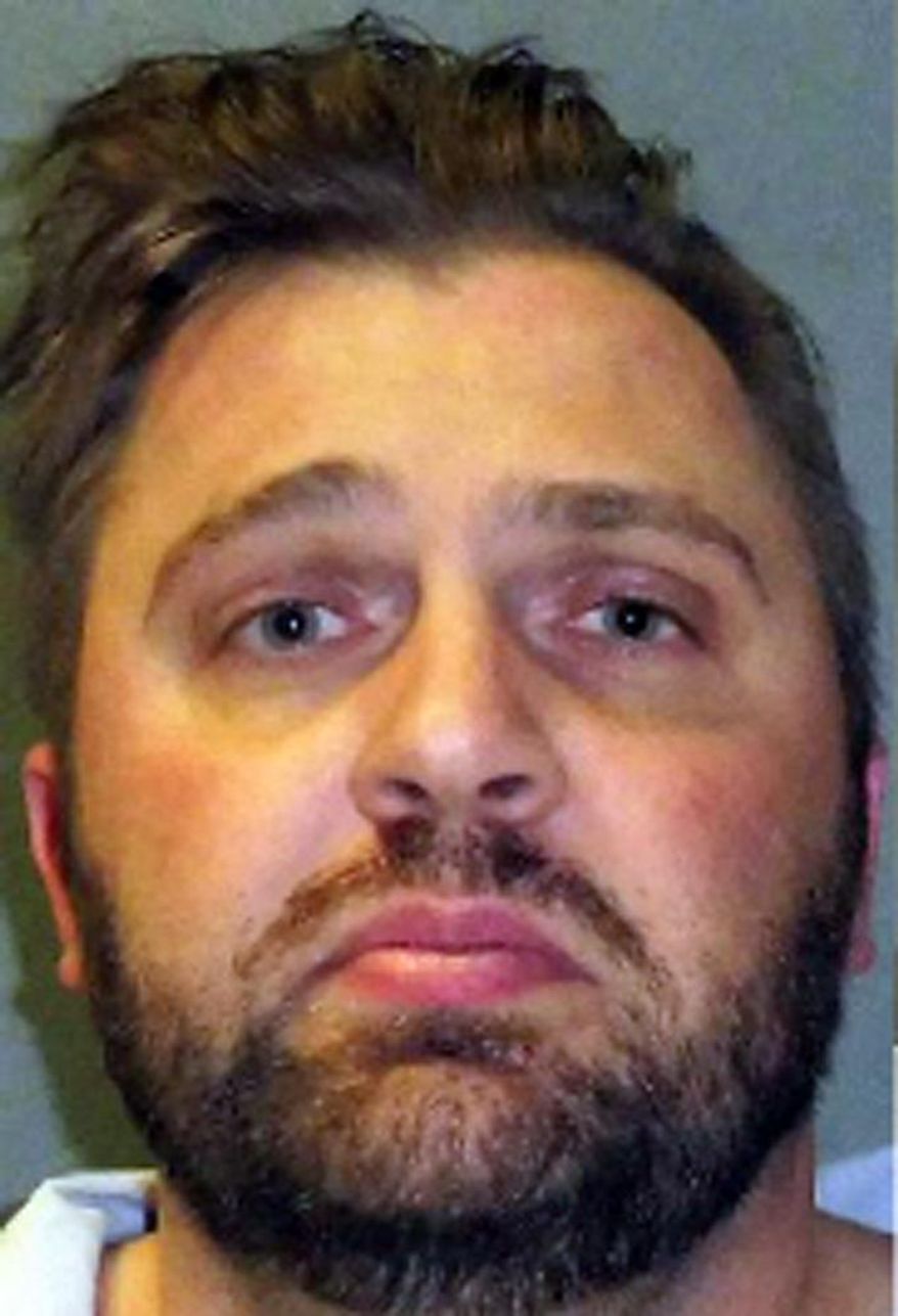 This Thursday, Dec. 22, 2016, released by the Garfield County, Colo., Sheriff’s Office shows Craig Vandewege who was arrested in Colorado on capital murder charges for the slayings last week of his wife and their 3-month-old son at their Texas home. Fort Worth authorities say the 35-year-old Vandewege was pulled over for a traffic stop in Glenwood Springs, Colo., after police received a call Wednesday night, Dec. 21, that a man at a convenience store was talking about a murder. (Garfield County, Colo., Sheriff’s Office via AP)