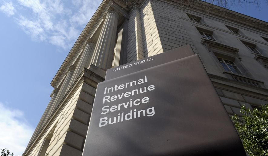 The exterior of the Internal Revenue Service (IRS) building in Washington is seen here on March 22, 2013. (Associated Press) **FILE**