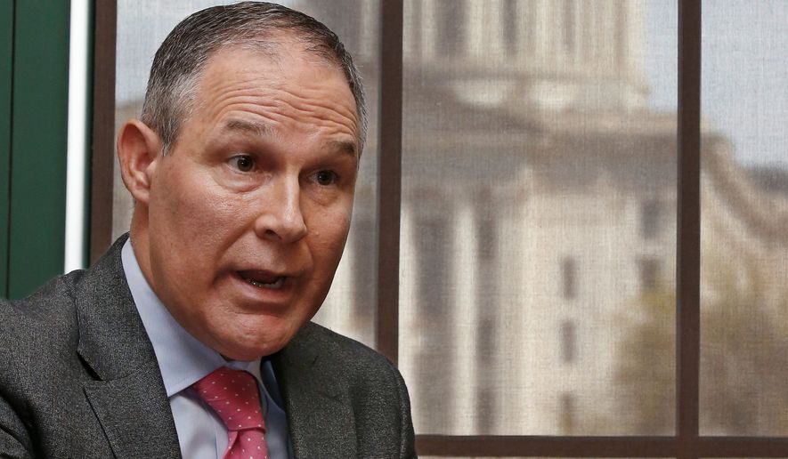 Republicans have begun exercising their influence over the incoming president and his pick to lead the Environmental Protection Agency, Oklahoma Attorney General Scott Pruitt, who has built a political career by battling the very agency he is about to lead. (Associated Press)