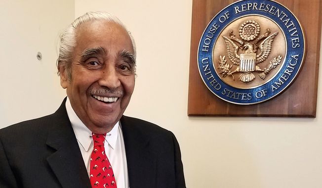 &quot;I think the elections have made it less painful for me to leave. One of the things that I&#x27;ve always said: &#x27;If you don&#x27;t enjoy each and every day as a public servant and a member of this great Congress, it&#x27;s time to get out,&#x27;&quot; said Rep. Charles B. Rangel, New York Democrat. (Associated Press)
