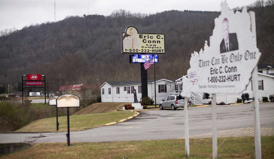 Eric C. Conn used these law offices in Stanville, Kentucky, to commit one of the biggest Social Security disability fraud cases in U.S. history. (Associated Press/File)