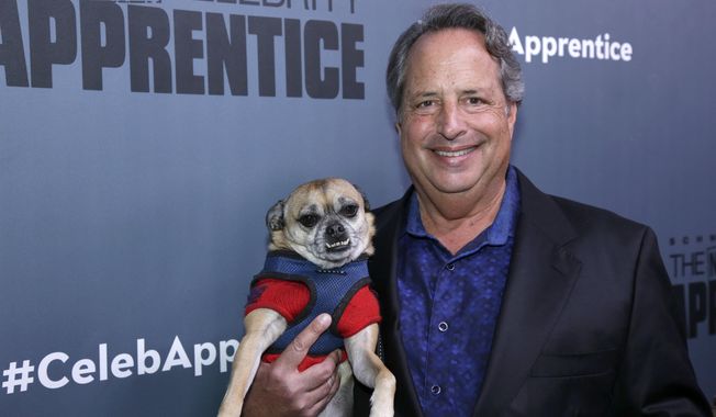 This Dec. 9, 2016, file photo released by NBC shows Jon Lovitz, a contestant on &quot;The New Celebrity Apprentice,&quot; at a press junket in Universal City, Calif. (Paul Drinkwater/NBC via AP) ** FILE **