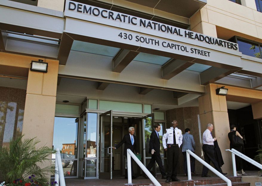 The Democratic National Committee last year did not allow the FBI to physically inspect its machines, including servers. (Associated Press/File)