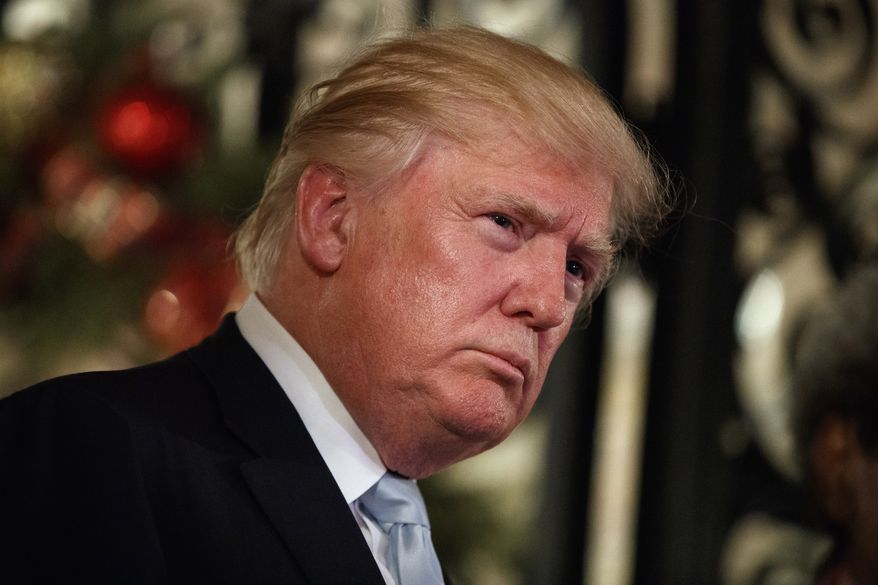 While President Trump privately urges the State Department to speed up its release of Hillary Clinton's emails, administration attorneys have been in court defending a slow security review process. (Associated Press/File)