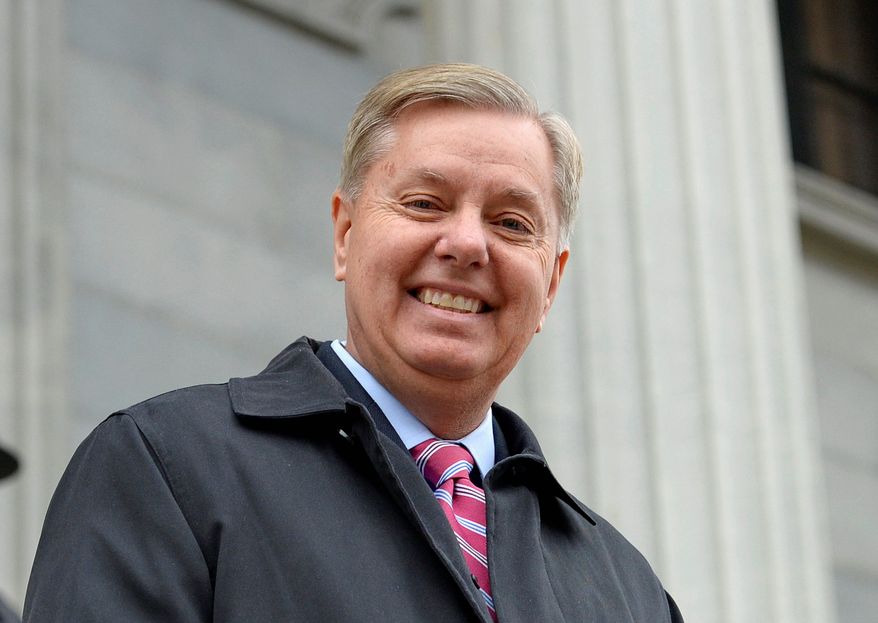 Sen. Lindsey Graham, who has been a fierce critic of President-elect Donald Trump and expressed concerns about his nominee for secretary of state, now says he is "totally persuadable" to support Rex Tillerson. (Associated Press)