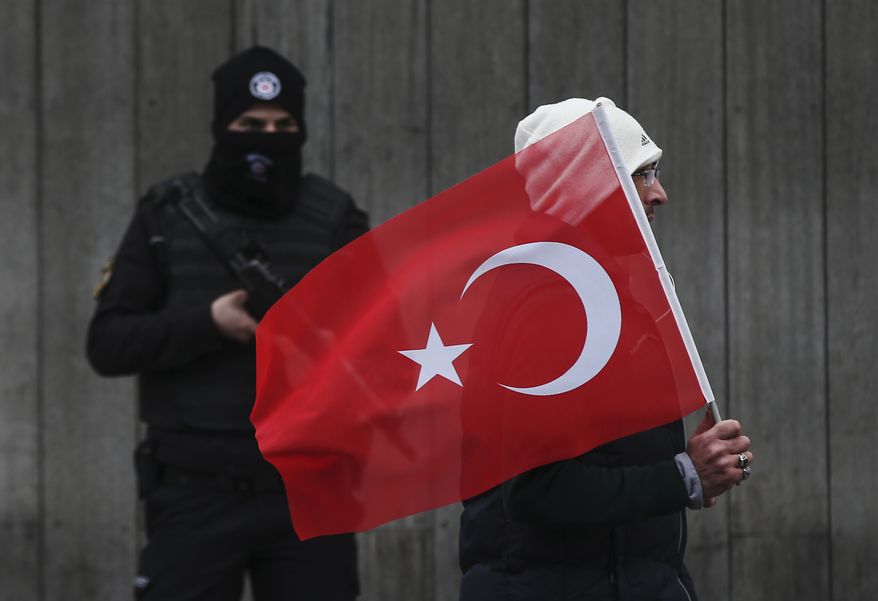With multiple terrorist attacks in the past year, Turkey is battling the Islamic State group in northern Syria. (Associated Press)