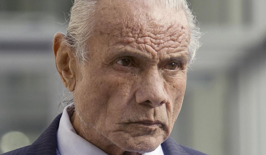 FILE – In this Nov. 2, 2015, file photo, former professional wrestler Jimmy &amp;quot;Superfly&amp;quot; Snuka, right, arrives for his formal arraignment at the Lehigh County Courthouse in Allentown, Pa. In a decision filed Tuesday, Jan. 3, 2017, a Pennsylvania judge dismissed the murder case against Snuka in the 1983 death of his girlfriend Nancy Argentino, saying Snuka is not competent to stand trial on counts including third-degree murder. Snuka&#39;s attorney told a judge in December 2016 that his client is in hospice care in Florida and has six months to live. (Michael Kubel/The Morning Call via AP, File)