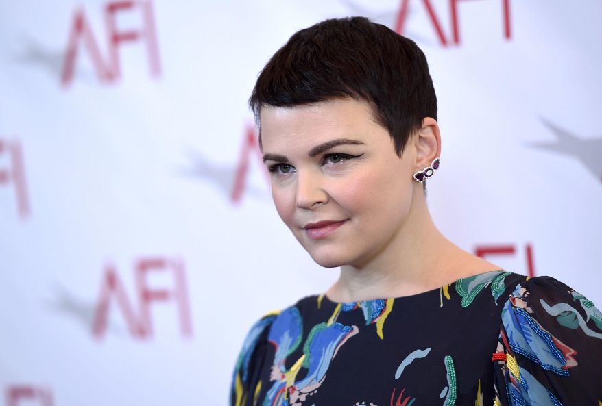 Ginnifer Goodwin arrives at the AFI Awards at the Four Seasons Hotel on Friday, Jan. 6, 2017, in Los Angeles. (Photo by Chris Pizzello/Invision/AP)
