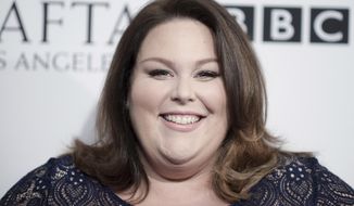 Chrissy Metz attends the 2017 BAFTA Los Angeles Awards Season Tea Party held at Four Seasons Hotel on Saturday, Jan. 7, 2017, in Los Angeles. (Photo by Richard Shotwell/Invision/AP)