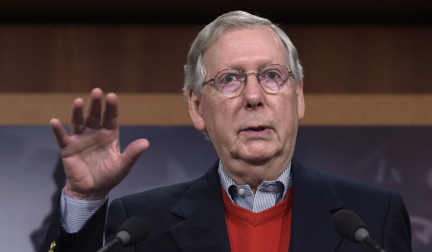 Senate Majority Leader Mitch McConnell