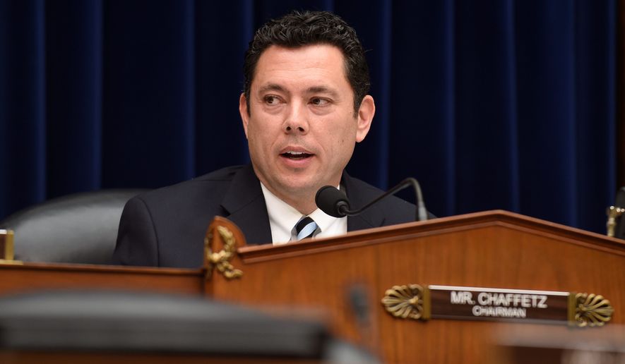Rep. Jason Chaffetz, chairman of the House Oversight and Government Reform Committee. (Associated Press)