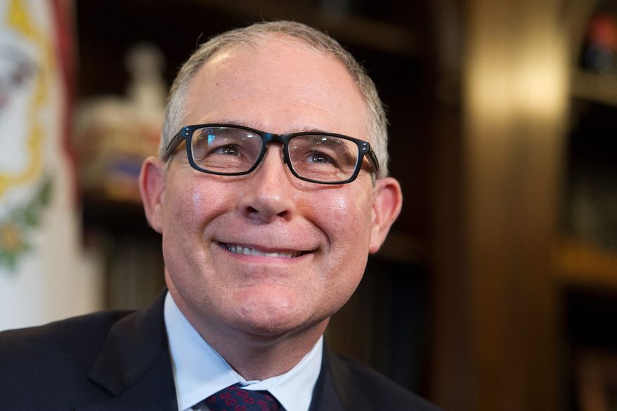 Environmental lobbyists plan to turn up the head against Environmental Protection Agency (EPA) Administrator-designate Scott Pruitt, a climate change denier, as his confirmation hearings loom. (Associated Press)