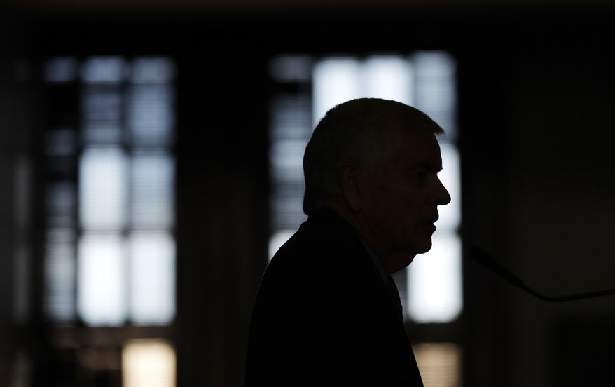 Texas Rep. Tom Craddick, R-Midland, addresses the 85th Texas Legislative session on opening day, Tuesday, Jan. 10, 2017, at the Capitol in Austin, Texas. (AP Photo/Eric Gay)