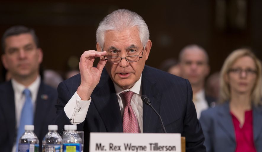 Rex Tillerson (Associated Press)