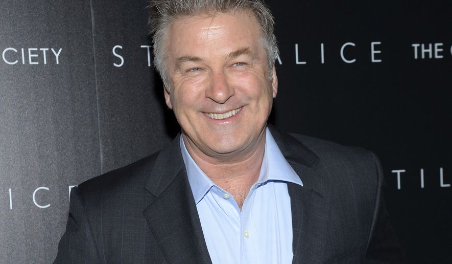 In this Jan. 13, 2015 file photo, actor Alec Baldwin attends a special screening of his film &quot;Still Alice&quot; in New York.  In an Inauguration Day tweet, Mr. Baldwin said that the country was &quot;lost&quot; with Mr. Trump as president. (Photo by Evan Agostini/Invision/AP, File) **FILE**