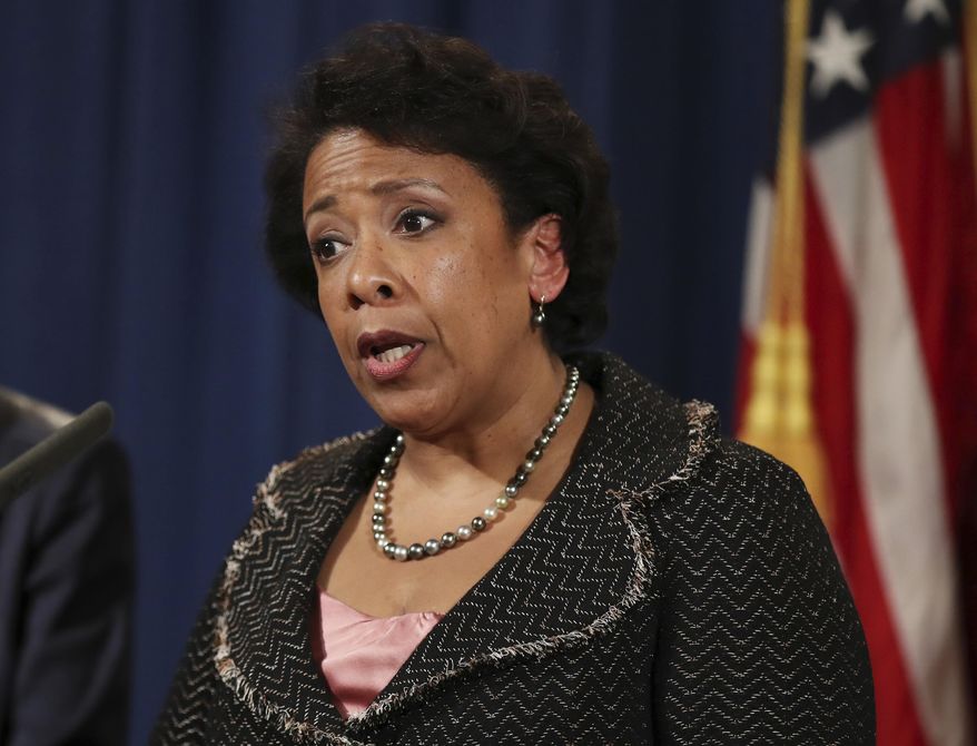 Attorney General Loretta Lynch. (AP Photo/Manuel Balce Ceneta) ** FILE **