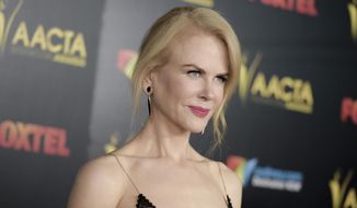 This jan. 6, 2017, file photo shows Nicole Kidman attending the 6th Annual AACTA International Awards held at Avalon Hollywood in Los Angeles. (Photo by Richard Shotwell/Invision/AP, File)