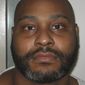 This undated photo provided by the Virginia Department of Corrections shows convicted murderer Ricky Gray who is scheduled to be executed Wednesday evening, Jan. 18, 2017, at the Greensville Correctional Center in Jarratt, Va.  Gray is scheduled to be put to death for the murders of 9-year-old Stella Harvey and 4-year-old sister, Ruby, as well as their parents Bryan and Kathryn Harvey in 2006. (Virginia Department of Corrections via AP)