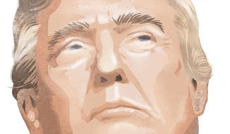 Donald Trump Illustration by Linas Garsys/The Washington Times