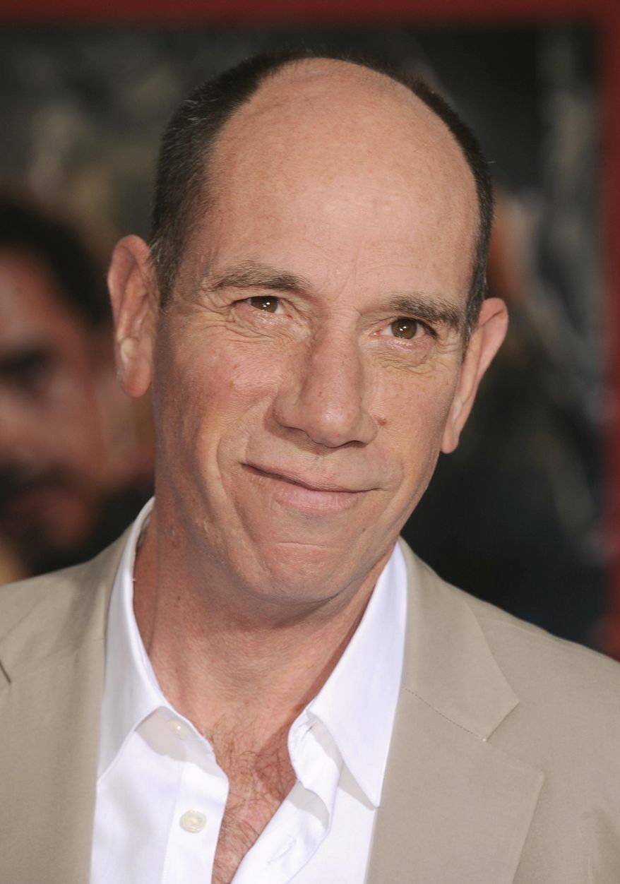 FILE - This April 24, 2013 file photo shows actor Miguel Ferrer at the world premiere of "Marvel's Iron Man 3" in Los Angeles. Ferrer, who brought stern authority to his featured role on CBS’ hit drama “NCIS: Los Angeles” and, before that, to “Crossing Jordan,” died Thursday, Jan. 19, 2017, of cancer at his Los Angeles home. He was 61. (Photo by Jordan Strauss/Invision/AP, File)