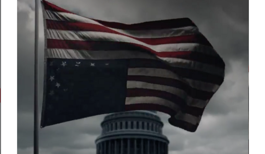 Inauguration Day tweet by Netflix promoting the May 30 release of season five of &quot;House of Cards.&quot; (Twitter)