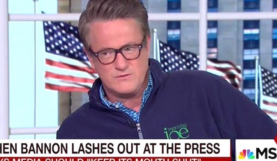 MSNBC&#x27;S  Joe Scarborough predicted on Friday, Jan. 27, 2017, that President Donald Trump will be &quot;crushed&quot; by the media unless his administration changes its behavior towards journalists. (MSNBC screenshot)