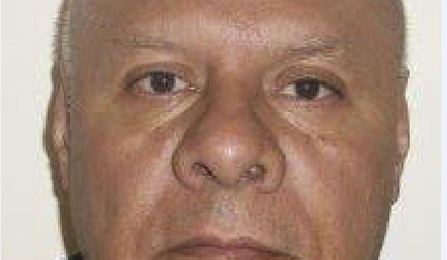 This undated photo provided by the Washington County Sheriff's office shows Reynaldo Rios. Rios was released Wednesday, Jan. 25, 2017, from the Oregon State Hospital after serving nearly 32 years in custody for a brutal home invasion and sexual assault of a 6 year-old girl in 1984. Washington County officials have notified the public that Rios will reside in Aloha, Ore. (Washington County Sheriff's Office via AP)