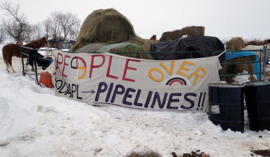 Activists repeatedly have defied the Standing Rock Sioux&#x27;s call for &quot;peaceful and prayerful&quot; protest. (Associated Press/File)
