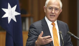 The Australian prime minister declined to comment on reports that President Trump had hung up on him after a testy exchange over a refugee program. (AP Photo/Rob Griffith, File)