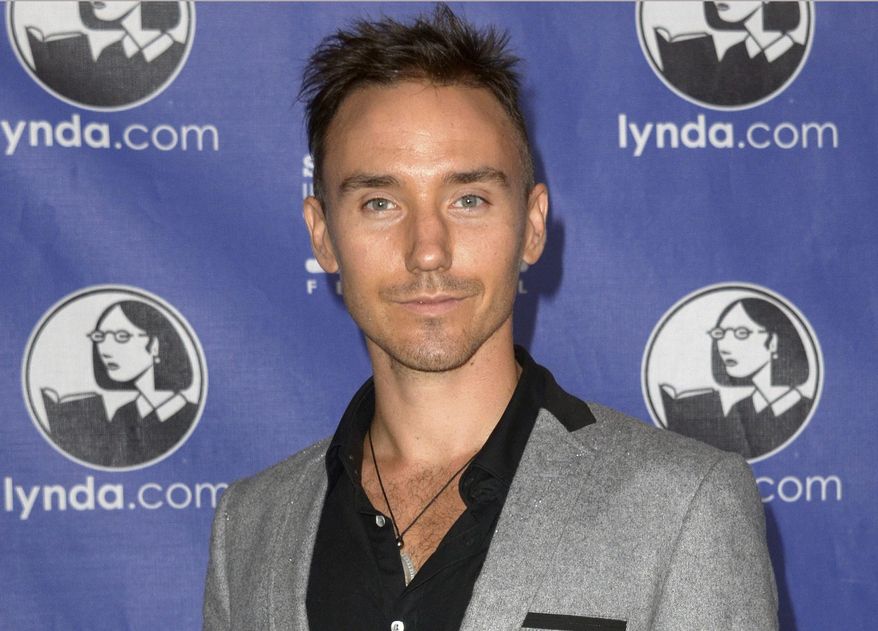 FILE - This Jan. 25, 2013 file photo shows filmmaker Rob Stewart at the Modern Master Award Ceremony at the Santa Barbara International Film Festival in Santa Barbara, Calif. The U.S. Coast Guard is searching the Atlantic off of the Florida Keys for Stewart who went missing while scuba diving. (Photo by Richard Shotwell/Invision/AP, File)