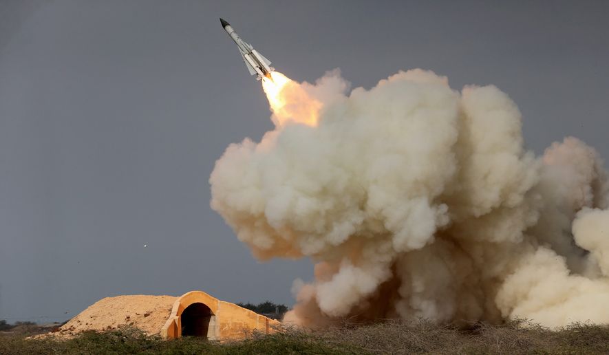 Iranian dissidents have documented work at 42 missile centers operated by the Islamic Revolutionary Guard Corps, the regime&#39;s dominant security force. A dozen of those sites had never been disclosed before. (Associated Press/File)