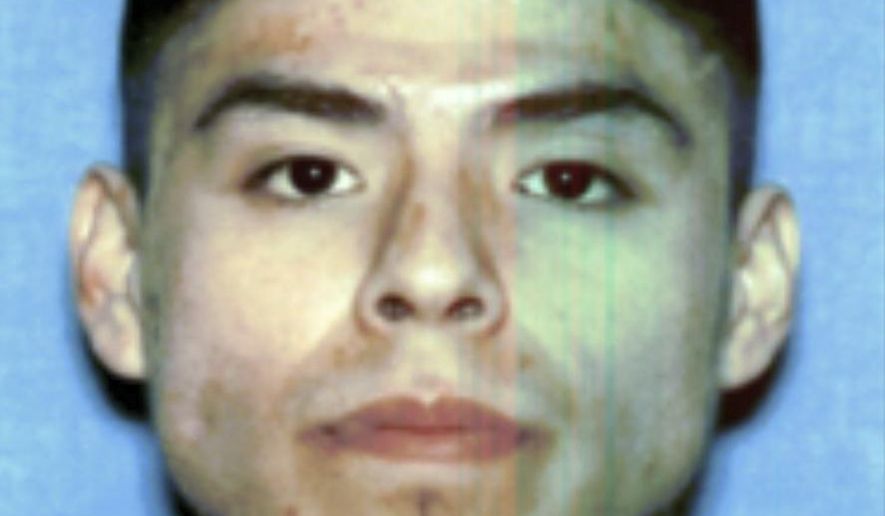 CORRECTS FIRST NAME FROM DANILE TO DANIEL - This photo provided by the North Dakota Highway Patrol shows Daniel TwoHearts. Police say a crime spree by TwoHearts, who fired at a state trooper and then stole a car with a baby inside it is over, Saturday, Feb. 4, 2017. The baby was recovered, but TwoHearts later barricaded himself with hostages inside an apartment. Police Capt. John Barnett tells the Devils Lake Journal that TwoHearts shot himself rather than surrender. According to police, the shot did not appear to be fatal. (North Dakota Highway Patrol via AP)