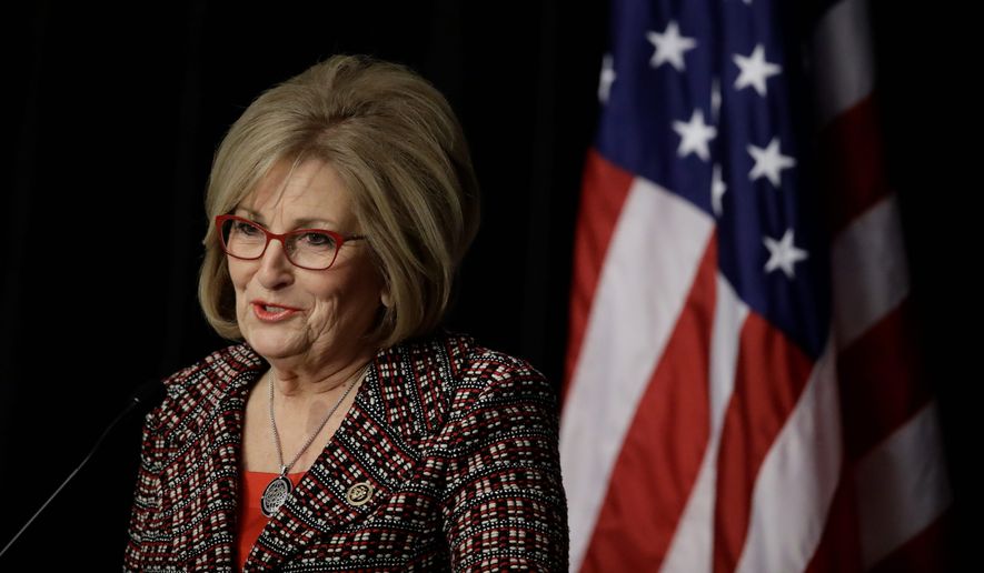 Rep. Diane Black, Tennessee Republican, helped introduce the Conscience Protection Act. (Associated Press/File)