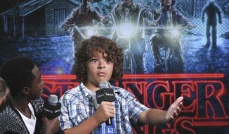 FILE - In this Aug. 31, 2016, file photo, actor Gaten Matarazzo participates in the BUILD Speaker Series to discuss the Netflix series, &amp;quot;Stranger Things&amp;quot;, at AOL Studios in New York. Netflix announced in a Super Bowl ad on Feb. 5, 2017, that the show will return for a second season on Oct. 31, 2017. (Photo by Evan Agostini/Invision/AP, File)