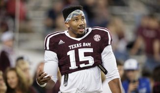 Texas A&amp;M edge rusher Myles Garrett is a potential No. 1 overall pick in the NFL draft (Associated Press).